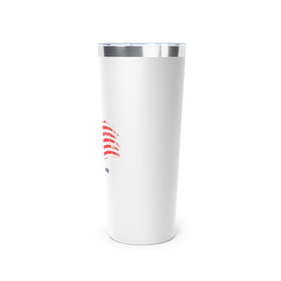 Flag- Copper Vacuum Insulated Tumbler, 22oz