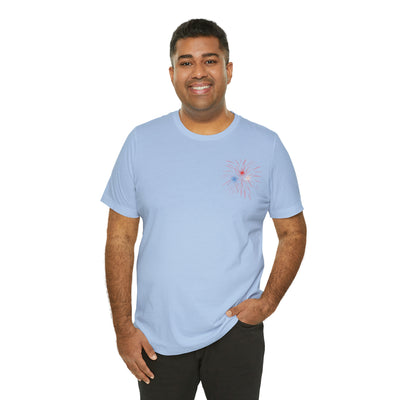 Firework Patriotic Tee - Unisex Jersey Short Sleeve Tee