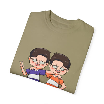 2 A's - Unisex Garment-Dyed T-shirt
