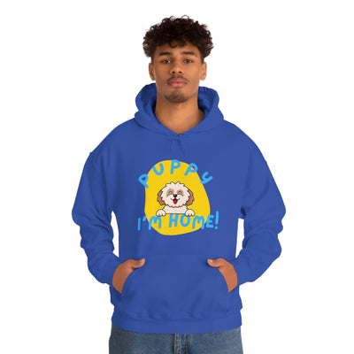 Puppy I'm Home - Unisex Heavy Blend™ Hooded Sweatshirt