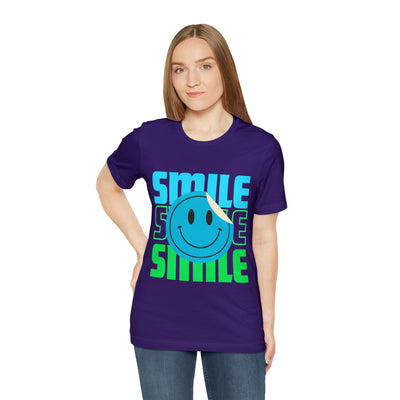 Smile  Unisex Jersey Short Sleeve Tee