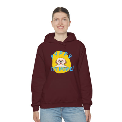 Puppy I'm Home - Unisex Heavy Blend™ Hooded Sweatshirt