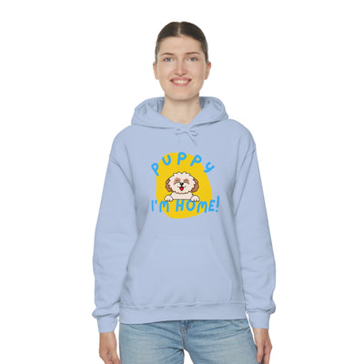 Puppy I'm Home - Unisex Heavy Blend™ Hooded Sweatshirt