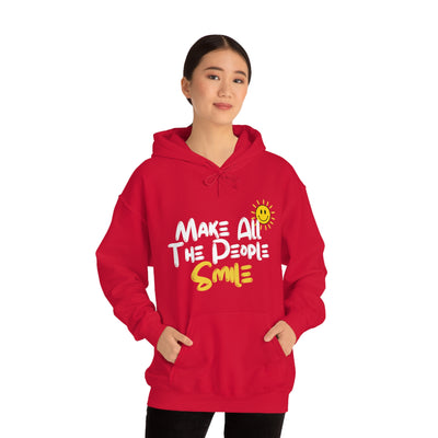 Make All People Smile - Unisex Heavy Blend™ Hooded Sweatshirt