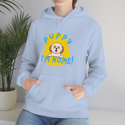 Puppy I'm Home - Unisex Heavy Blend™ Hooded Sweatshirt
