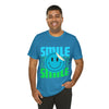 Smile  Unisex Jersey Short Sleeve Tee