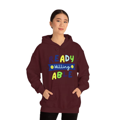 Ready Willing Able  - Unisex Heavy Blend™ Hooded Sweatshirt