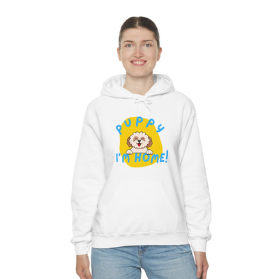 Puppy I'm Home - Unisex Heavy Blend™ Hooded Sweatshirt