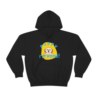 Puppy I'm Home - Unisex Heavy Blend™ Hooded Sweatshirt