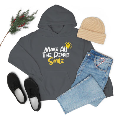 Make All People Smile - Unisex Heavy Blend™ Hooded Sweatshirt